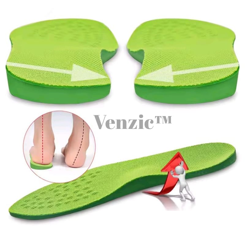 O BACAK DURUŞUNU DÜZENLEYEN ORTOPEDİK TABANLIK Venzic tm